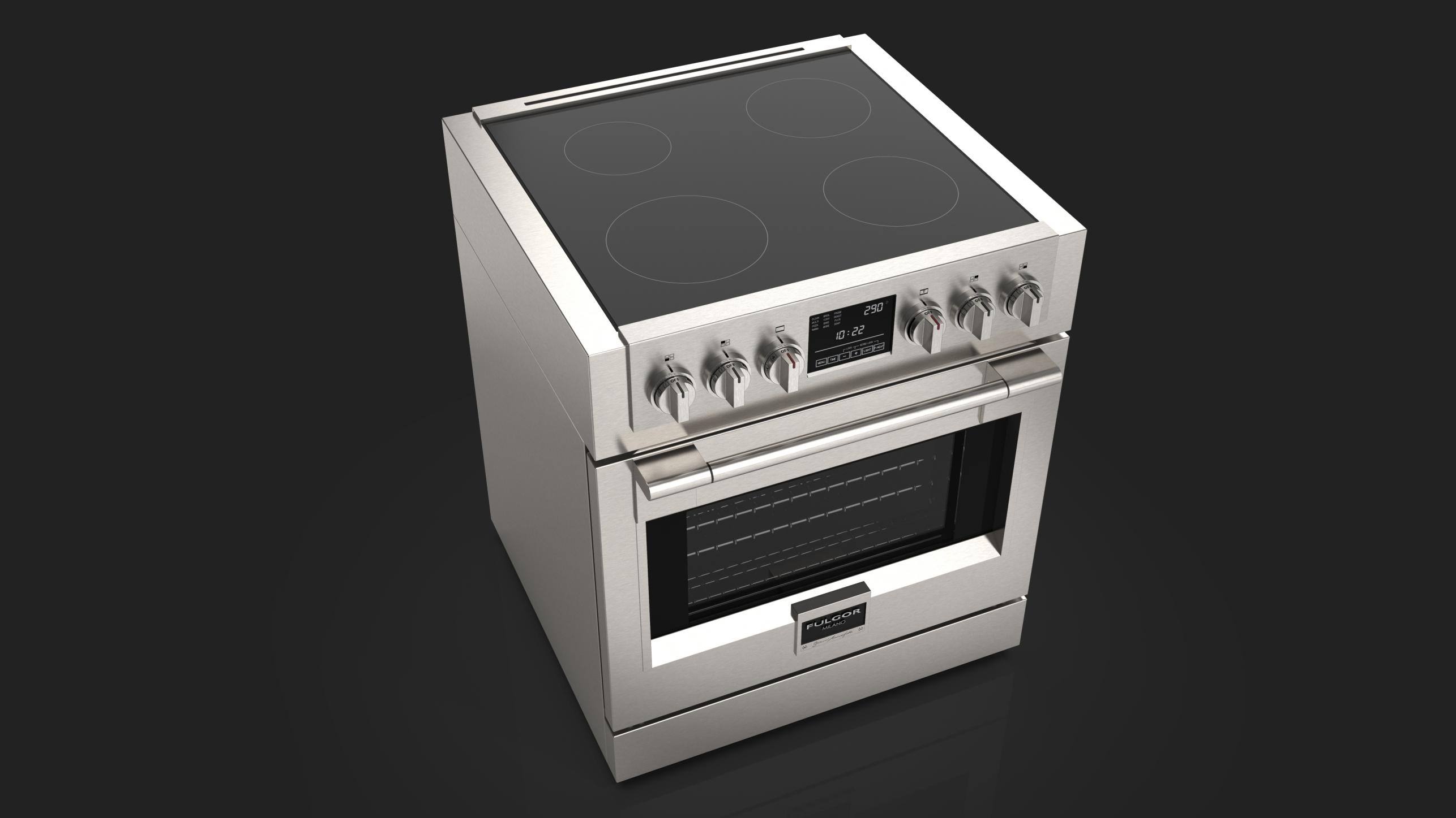 30" INDUCTION PRO RANGE Fulgor Milano